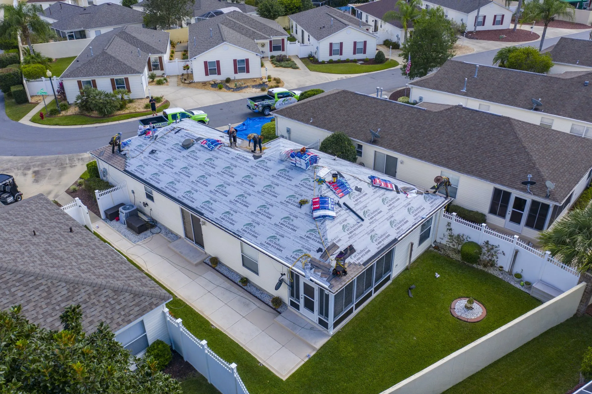 APC Roofing in Clermont, FL - Roof replacement
